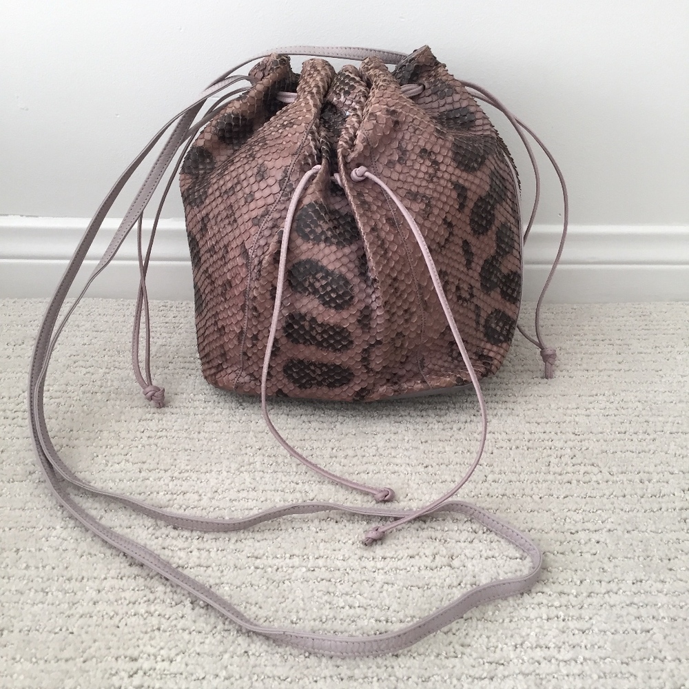 VINTAGE CARLOS FALCHI PINK SNAKE